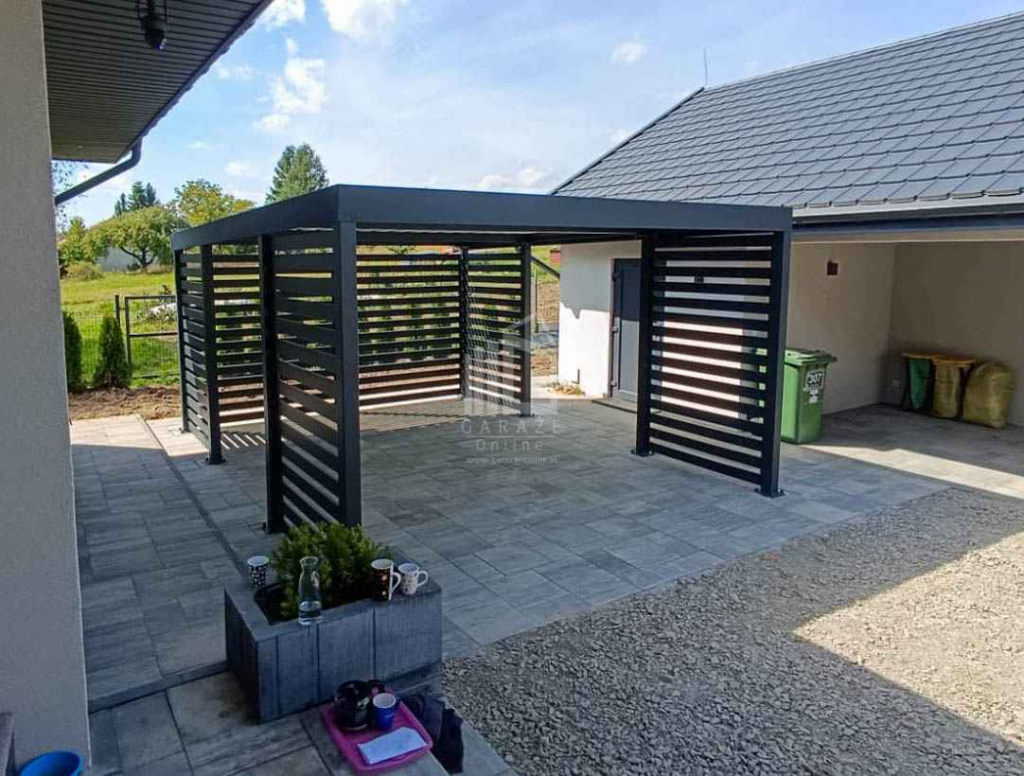 CarPort PREMIUM wiata samochodowa 4x6 dodatkowa zabudowa ID1033 Nowa Huta - zdjęcie 6