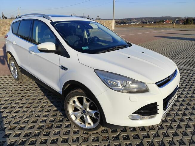 Ford kuga 2.0HDi automat 4x4 Titanium Sony radar Siennica - zdjęcie 10