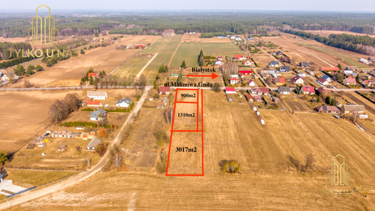 Działki z WZ Gniła 15min od Białegostoku Gniła - zdjęcie 1
