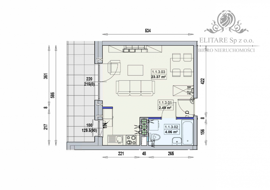 Mieszkanie 29,92m2 w PREMIUM jakość/ blisko Dworca Głównego Wrocław - zdjęcie 10