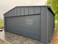 Garaż blaszany Premium 6x5,8 Brama drzwi okno rynny Blacha rąbek GP648 Kielce - zdjęcie 5