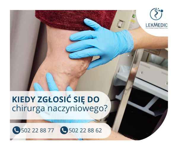 Chirurg naczyniowy!  Warszawa - konsultacje specjalistyczne Bielany - zdjęcie 1