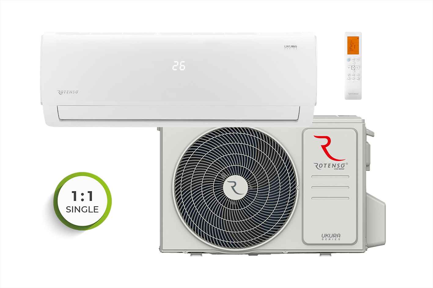 Klimatyzacja Rotenso 5,3 kW - dla tych, którzy cenią sobie komfort! Fabryczna - zdjęcie 2