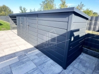 Schowek ogrodowy 4,5x1,3 m + wiata 2,5 m - brama drzwi  dach ID1295 Drawsko Pomorskie - zdjęcie 5