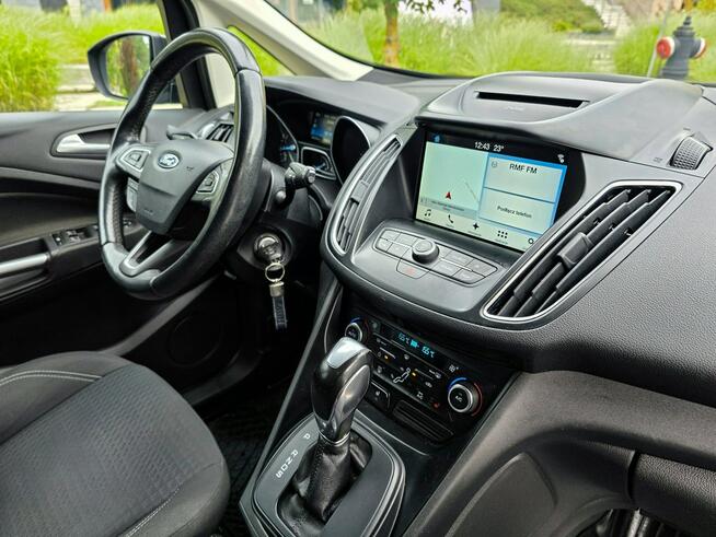 Ford C-MAX 1.5 EcoBoost 150 KM Zar. w PL Zadbany 2017 przebieg 136tys. Lelice - zdjęcie 4