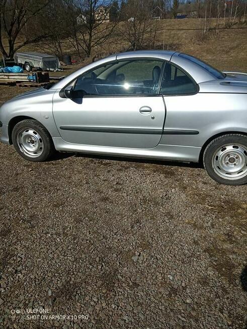 Peugeot 206CC bez korozji tylko 212tys km kabriolet Głogoczów - zdjęcie 3