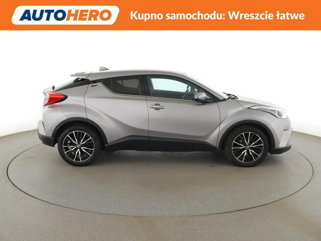 Toyota C-HR HEV klima auto grzane fotele kamera i czujniki parkowania Warszawa - zdjęcie 9