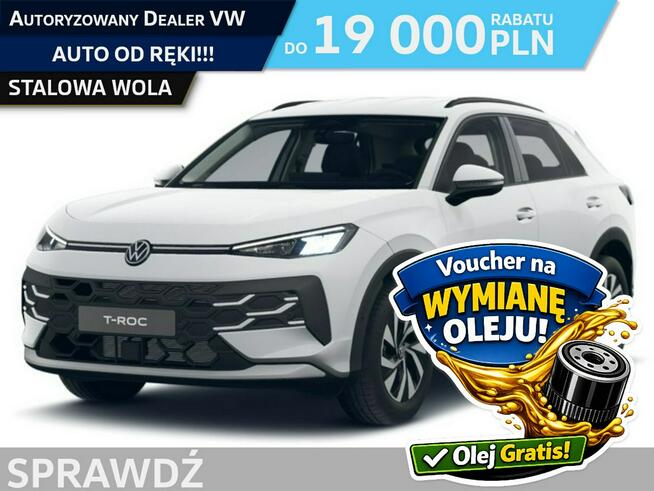Volkswagen T-Roc Life 1.5 eTSI 116KM automat DSG Pakiet Zimowy Stalowa Wola - zdjęcie 1