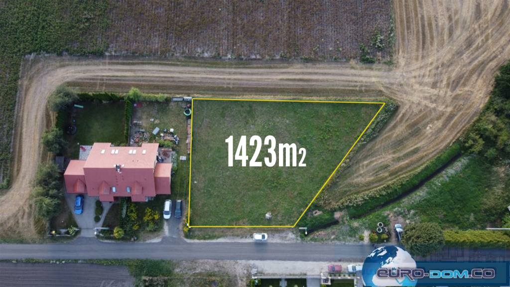 NA SPRZEDAŻ DZIAŁKA O POWIERZCHNI 1423M2 - CZERLEJNKO, GMINA KOSTRZYN Czerlejnko - zdjęcie 3