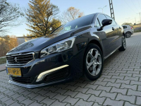 Peugeot 508 Lift 1.6T 2016r Nawigacja Kamera LED Alufelgi Bezwypadkowy Sokołów Podlaski - zdjęcie 9
