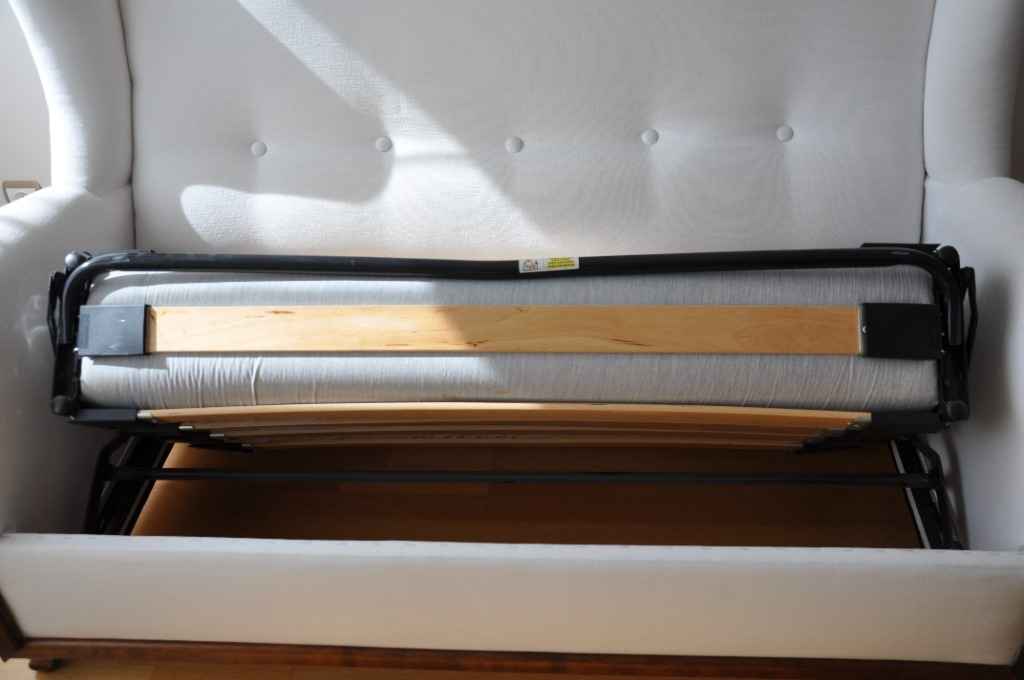 Sofa 2 os. z funkcją rozkładania i puf RADPOL Płock - zdjęcie 10