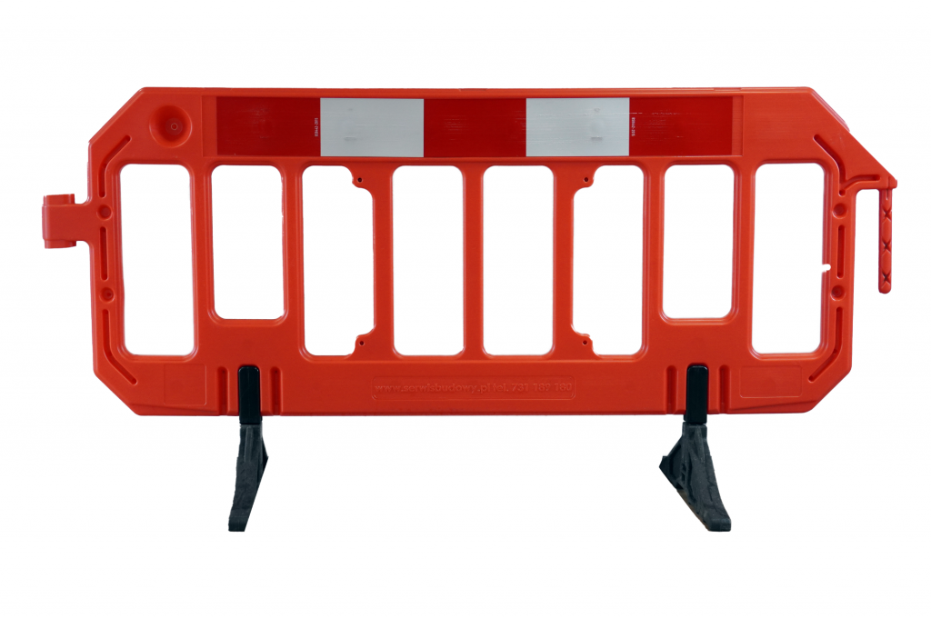 Barierka oddzielająca PCV pomarańczowa U20 Bałuty - zdjęcie 1