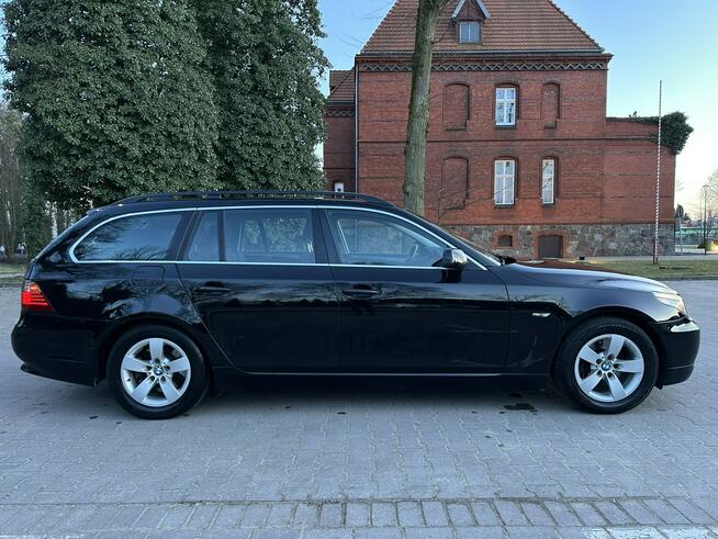 LCI E61 520d LIFT 2.0d 177KM Automat Navi iDrive Pdc Led Zarejestrowan Wijewo - zdjęcie 5