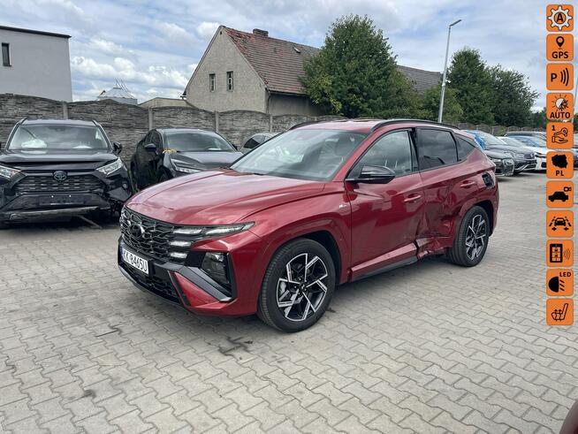 Hyundai Tucson Salon PL mHEV N-Line Auto. Podgrzewanie Kamera Virtual Gliwice - zdjęcie 1