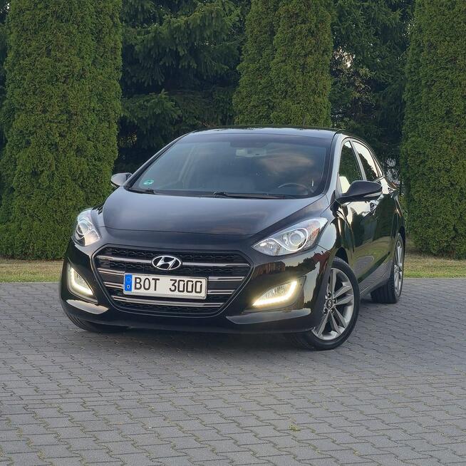 Hyundai i30 blue 1.6 Passion Kamera Nawigacja Czarny Sufit Panorama Ostrów Mazowiecka - zdjęcie 2