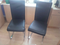 Krzesła czarne bardzo wygodne Bielany - zdjęcie 4