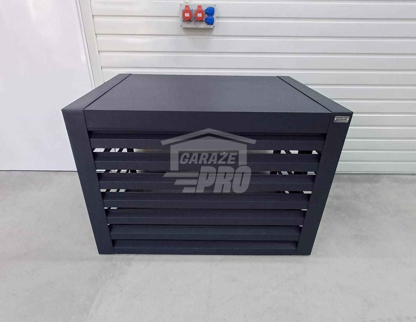 Osłona klimatyzatora – pompy ciepła 90x50x70 cm  drzwiczki GP702 Giżycko - zdjęcie 2