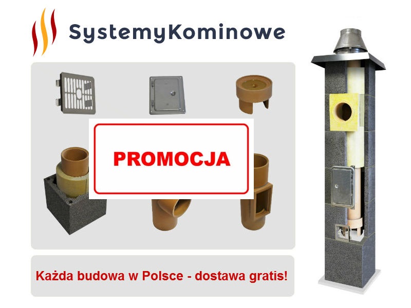 Kominy, komin uniwersalny dymowy, fi180, 6m, tani i dobry. Bemowo - zdjęcie 1