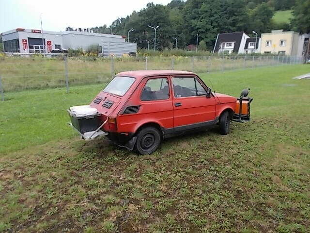 FIAT 126p z PŁUGIEM DO ODŚNIEŻANIA Żywiec - zdjęcie 3