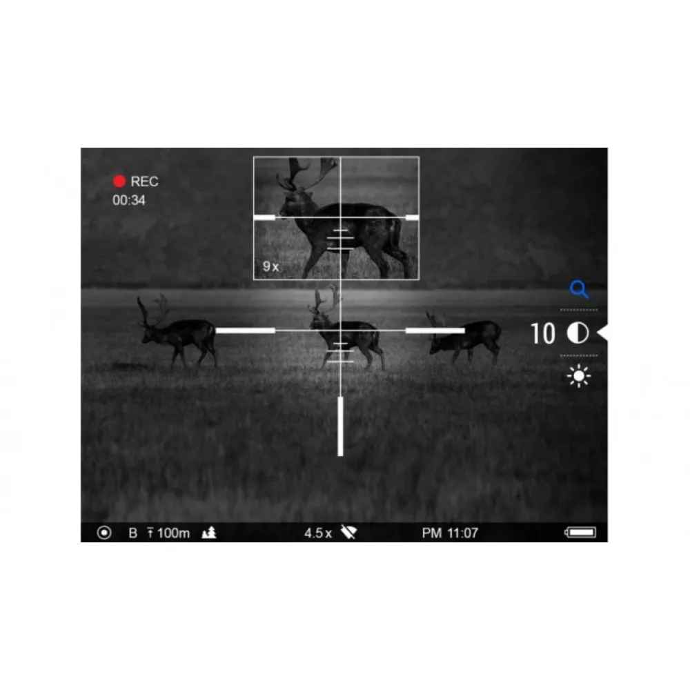 Pulsar Digisight Ultra N355 Digital Night Vision Weaver QD112 PL76370Q Bydgoszcz - zdjęcie 4