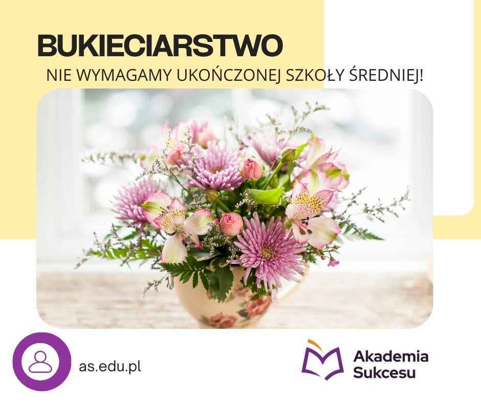 BUKIECIARSTWO – ZDOBĄDŹ ZAWÓD W ROK! Suwałki - zdjęcie 1