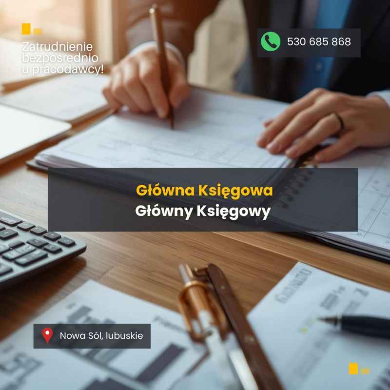 Główna Księgowa / Główny Księgowy Nowa Sól - zdjęcie 1