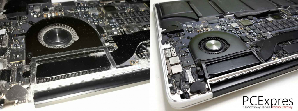 PCExpres Całodobowy Serwis Komputerowy Warszawa Czyszczenie MacBooka Mokotów - zdjęcie 3