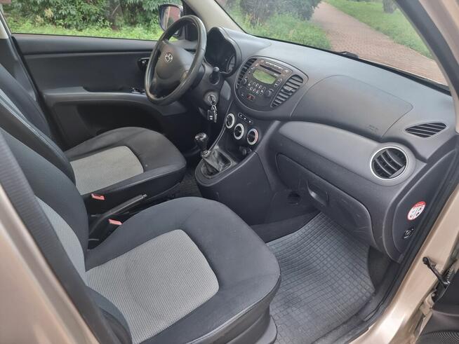 Hyundai I10 LPG 2008 r Sprawny Klimatyzacja Drugi Właściciel Sosnowiec - zdjęcie 12