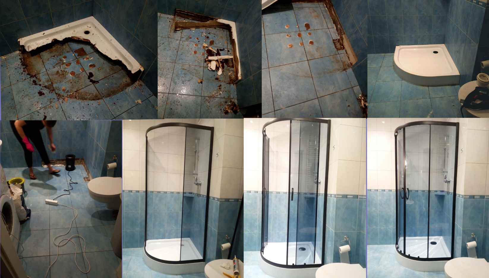 Monter brodzik,kabina prysznicowa. Żoliborz - zdjęcie 4