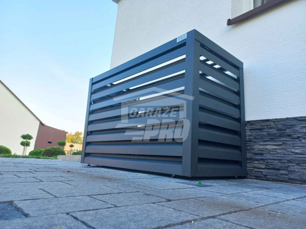 Osłona klimatyzatora - pompy ciepła 100x40x90 cm antracyt GP307 Gdynia - zdjęcie 7