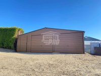 Garaż blaszany 8x6m - 2x Brama - drzwi - 2x okno Dach GP599 Przasnysz - zdjęcie 4