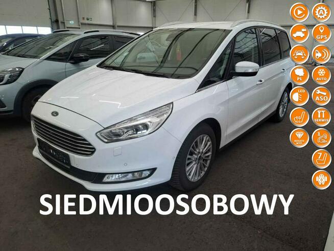 Galaxy 2.0TDCi Titanium 210km fulled 7 FOT skóra NAV pdc AUTOMAT 2018 Tychy - zdjęcie 1
