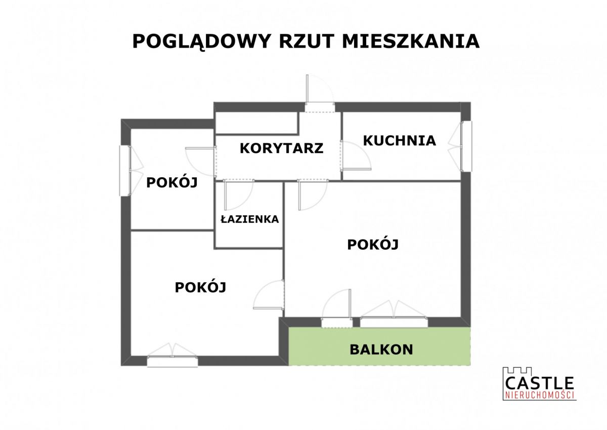 3 pokoje w samym Centrum Poznań - zdjęcie 2