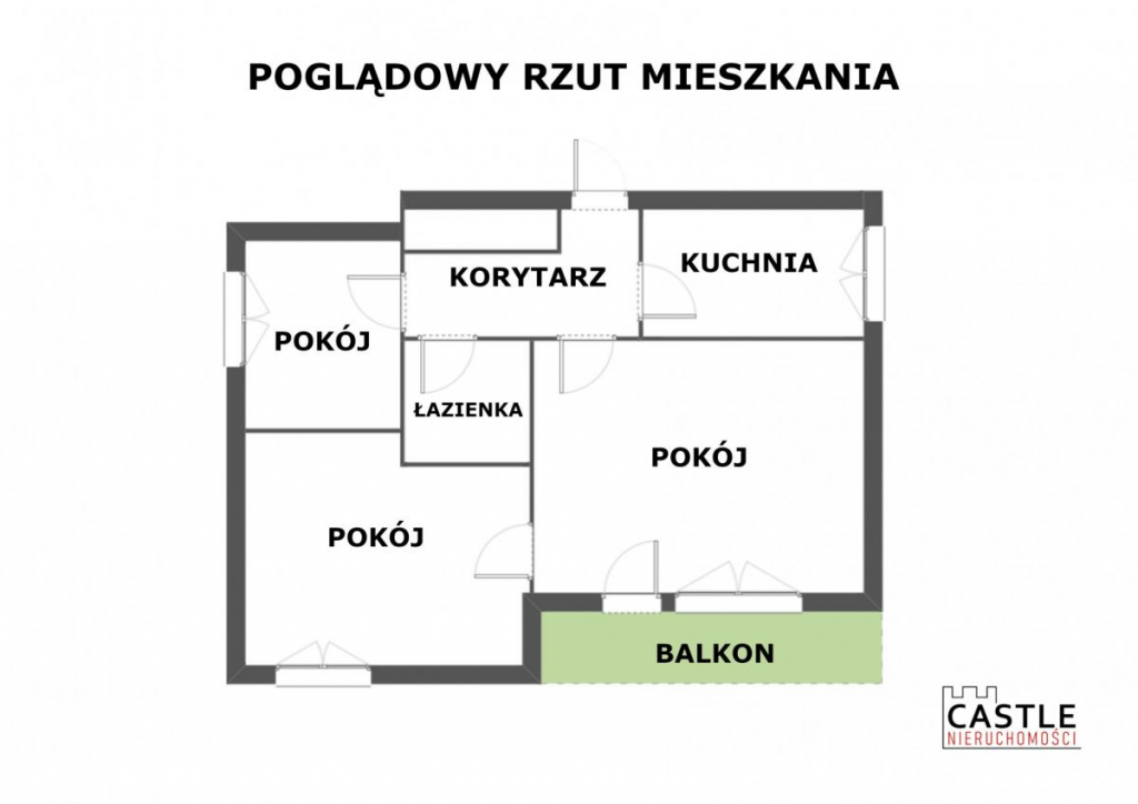3 pokoje w samym Centrum Poznań - zdjęcie 2