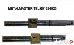 *** Śruby wzdłużne, poprzeczne,kulowe,trapezowe do frezarek***