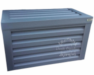 Osłona klimatyzatora - pompy ciepła 70x40x60 cm antracyt ID452