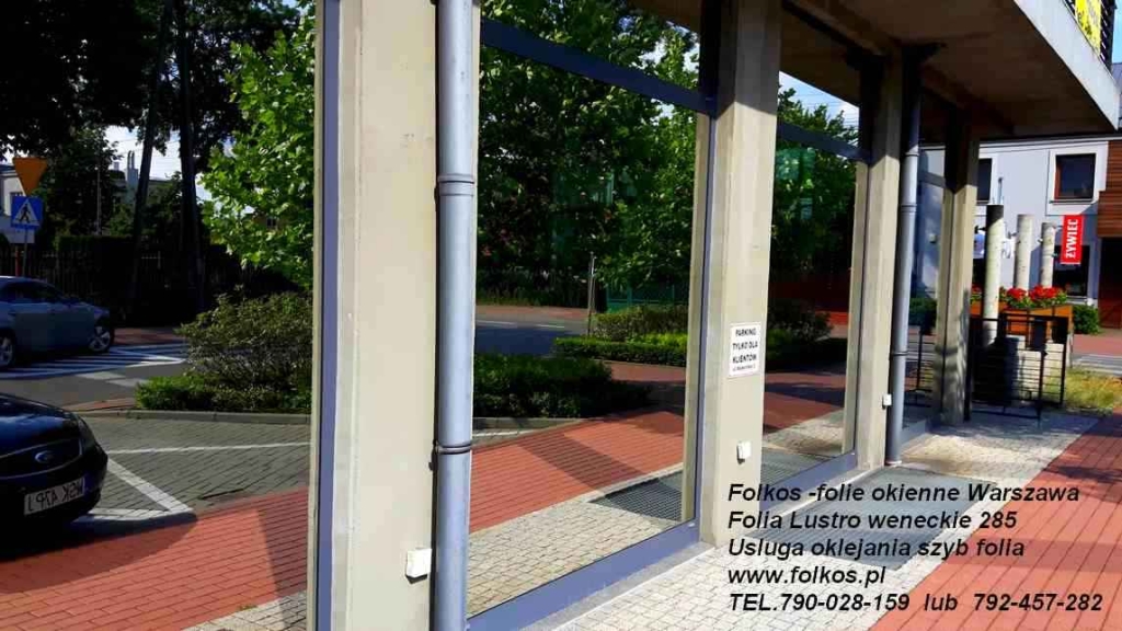 Folie na okna dla alergików- folia lustro weneckie na okna Warszawa Ochota - zdjęcie 5