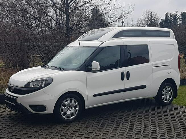 Fiat Doblo XL L2H2 5-OSÓB DŁUGI WYSOKI KLIMA 6-BIEGÓW MANUAL KRAJOWY Poręba - zdjęcie 2