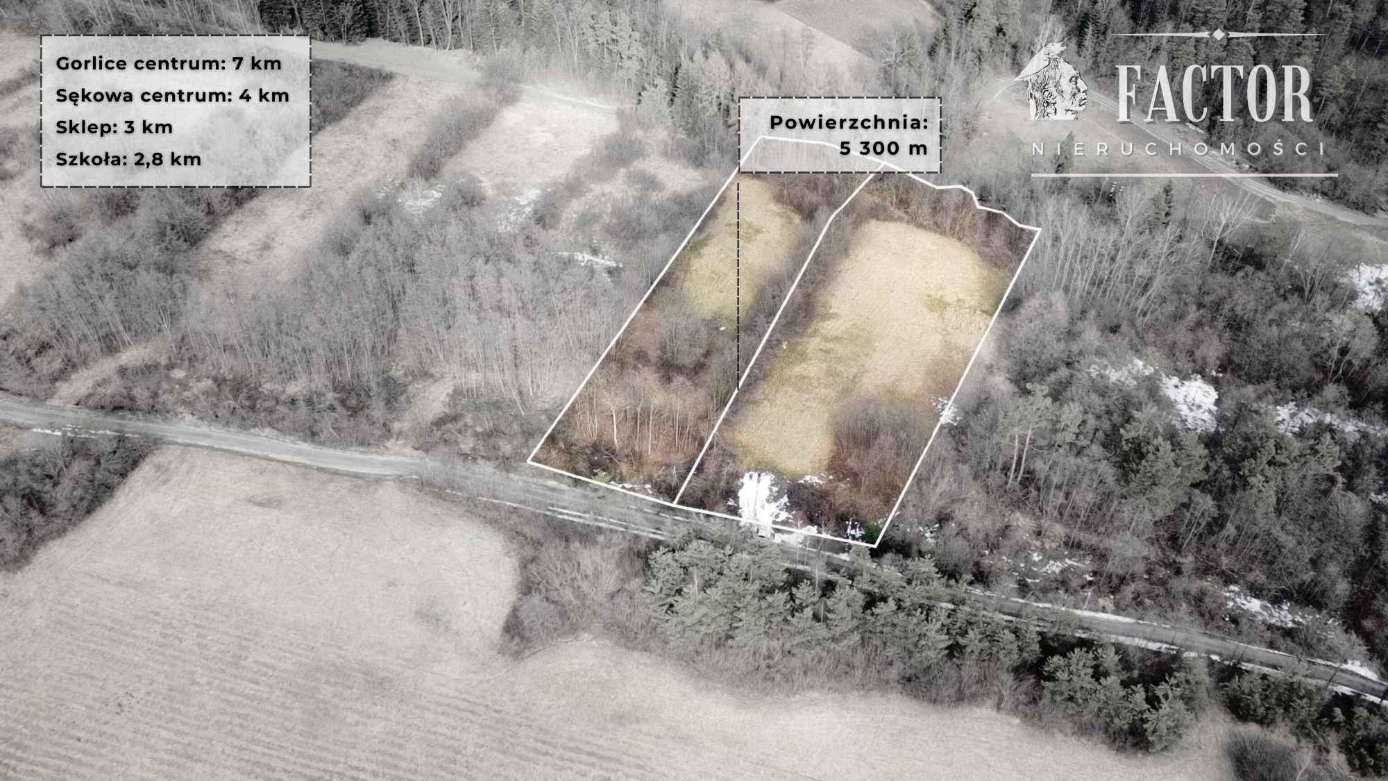 Wyjątkowa działka budowlana 92 a –Siary, gm. Sękowa 1177S/2026 Siary - zdjęcie 1