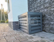 Osłona klimatyzatora - pompy ciepła 70x40x60 cm antracyt GP293 Gdańsk - zdjęcie 5