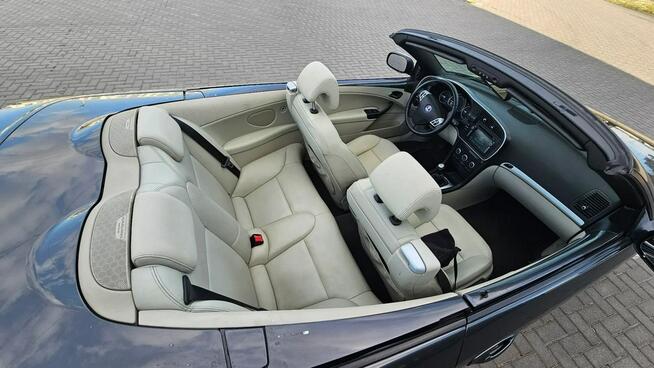 Saab 9-3 Kabrio CABRIO 1.9 d  skóra siedzwnia podgrzewane Płock - zdjęcie 10
