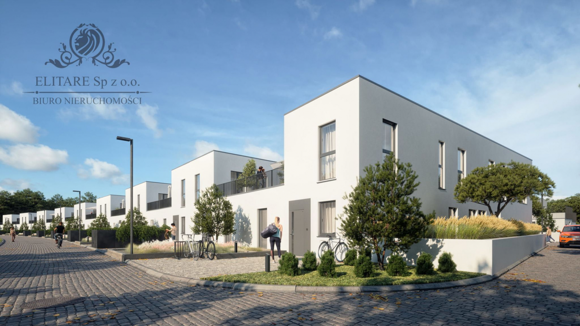 Mieszkanie Atrialne 81,16m2+ogr16,54m2+ taras20,74m2+ mp/ Jagodno Wrocław - zdjęcie 9