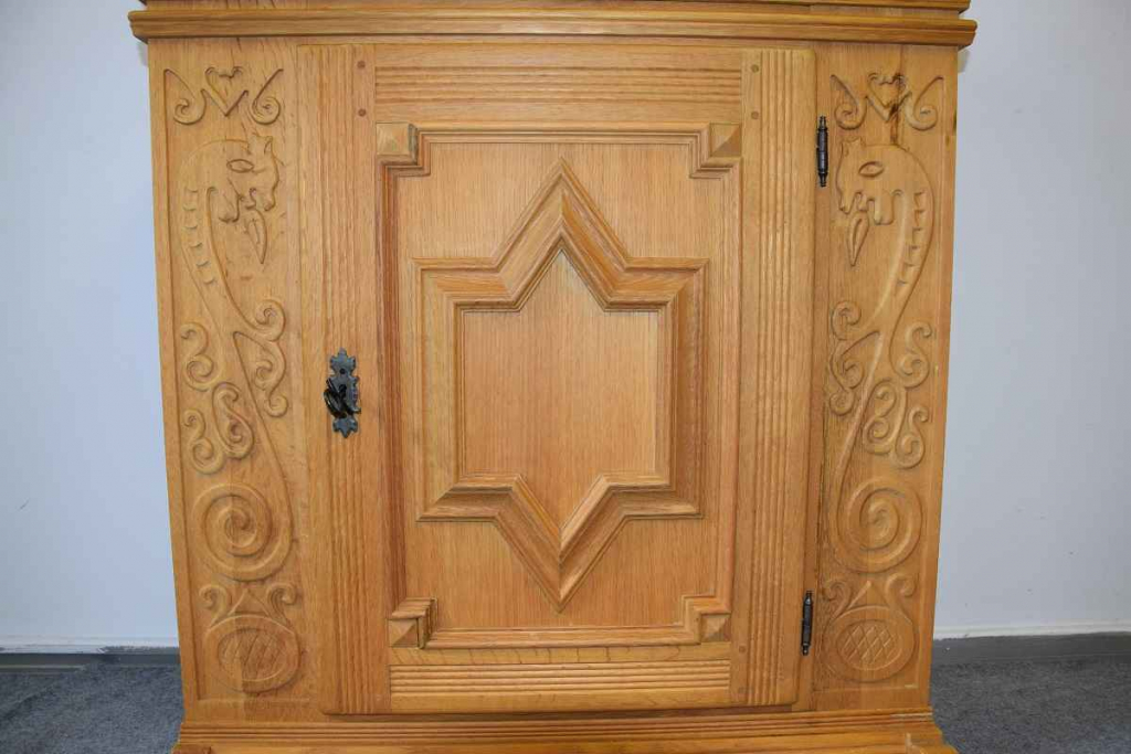 komoda w całości z drewna dębowego - super stan Olsztyn - zdjęcie 5