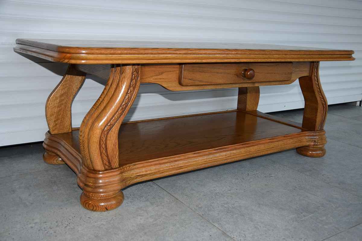 ława do salonu dębowa - super stan Olsztyn - zdjęcie 4