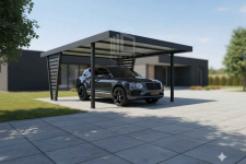 Carport V PREMIUM 4,5x4,5m Wypełnienie panelami Wiata  ID1183 Rawa Mazowiecka - zdjęcie 4