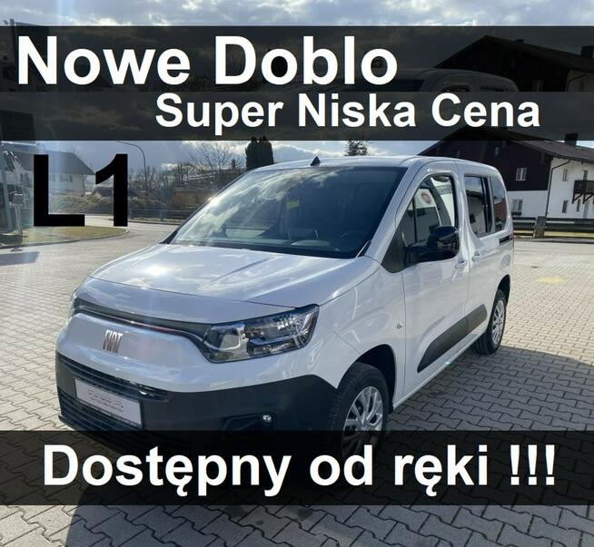 Nowe Doblo L1 110KM Super Niska Cena Dostępny od ręki 1157 zł Szczecinek - zdjęcie 1