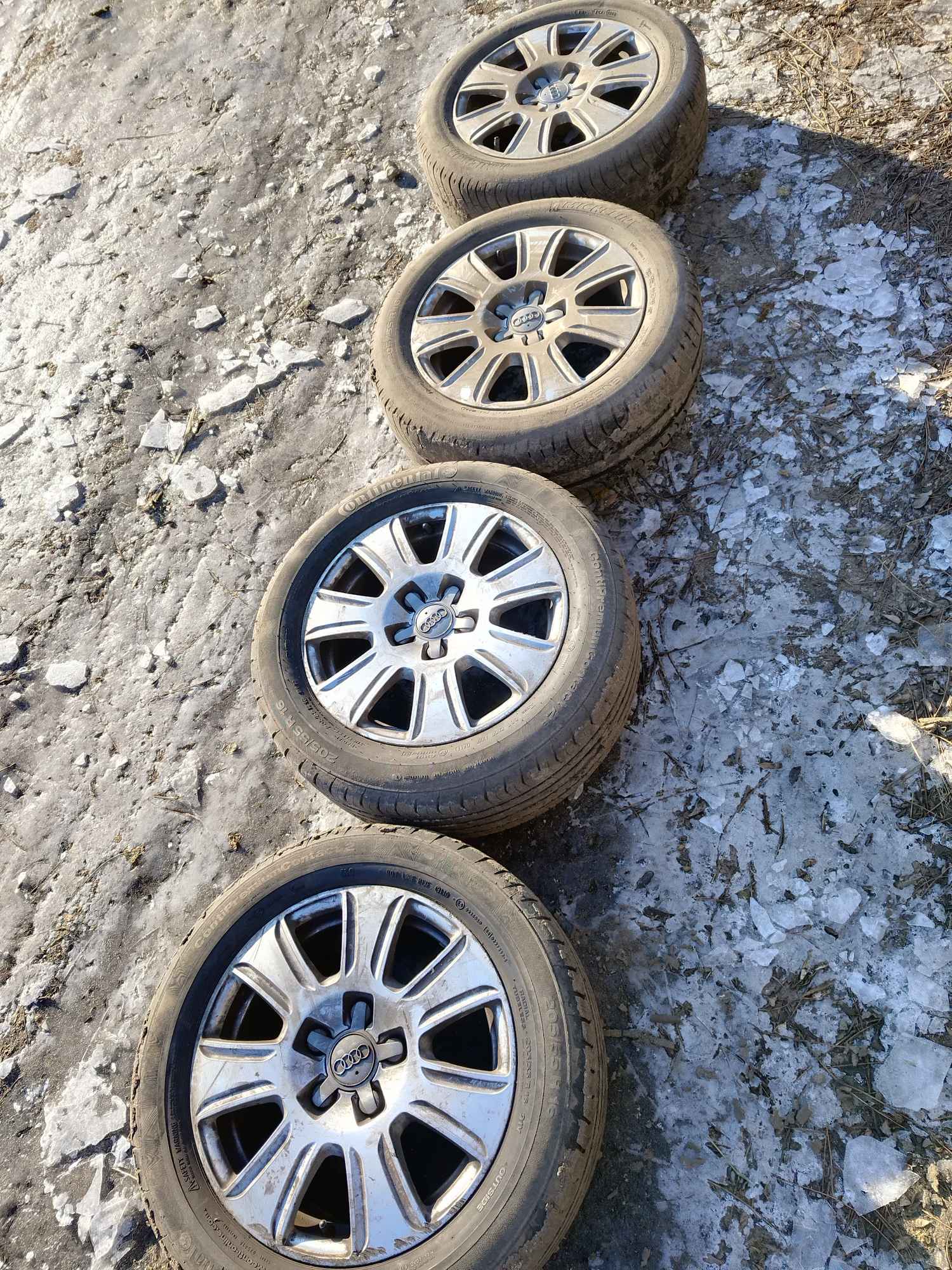 Koła alu audi 16:cali Drozdów - zdjęcie 1