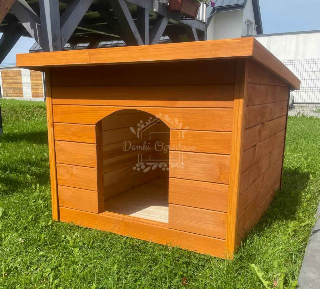 Buda dla psa Rozmiar "L" - Pinia - Dach spad w tył ID831 Wieliczka - zdjęcie 5