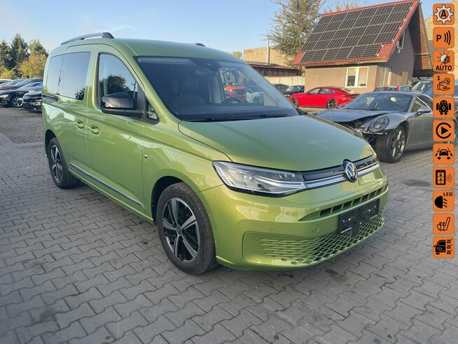 Volkswagen Caddy Automat Skóra Klimatronik Kamera Temp. Aktywny Gliwice - zdjęcie 1