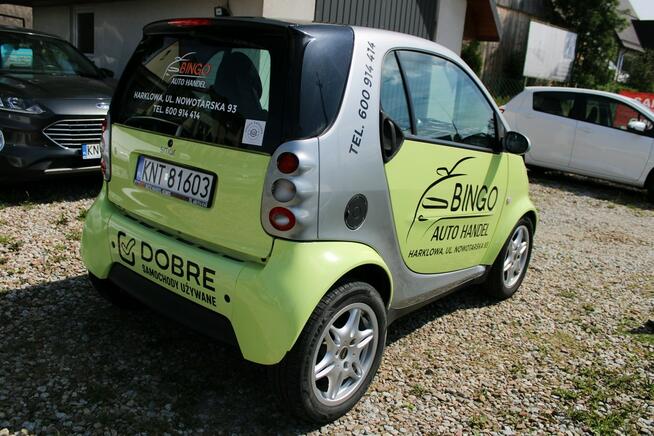 Smart Fortwo 600 benzyna*55KM*Automat*Panorama Harklowa - zdjęcie 5